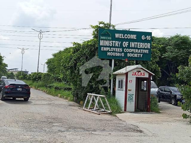 1800 Square Feet Residential Plot In G 16 Of Islamabad Is Available For sale