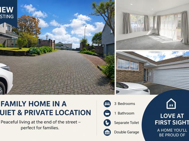 182D Mokoia Road, Birkenhead House for Rent
