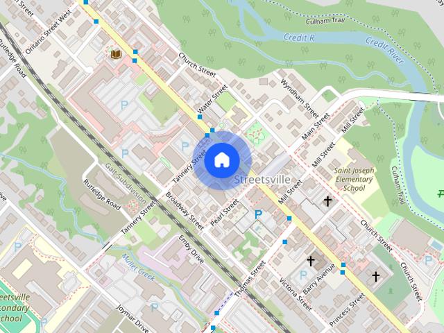 190 Queen Street South, Mississauga, Ontario, L5M 1L3 Queen St SandTannery St
