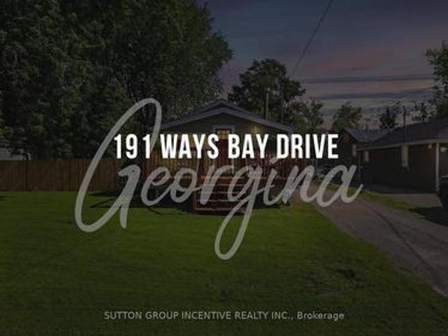 191 Ways Bay Drive, Georgina, ON, L4P 2M6 house for sale | Listing ID N13443 | Royal LePage