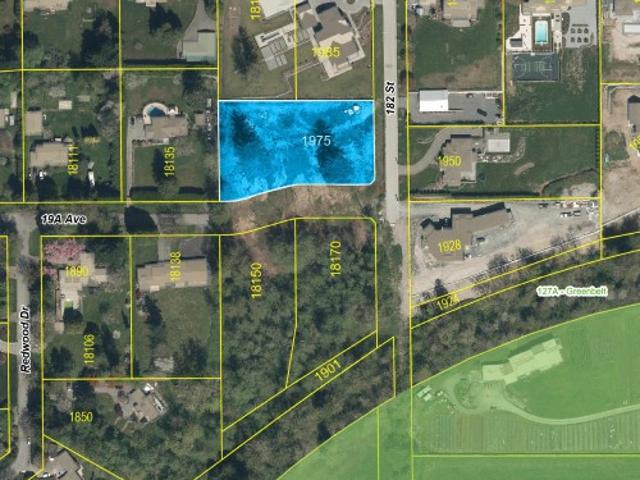 1975 182 Street, Surrey, BC, V0V 0V0 vacant land for sale | Listing ID R3136 | Royal LePage