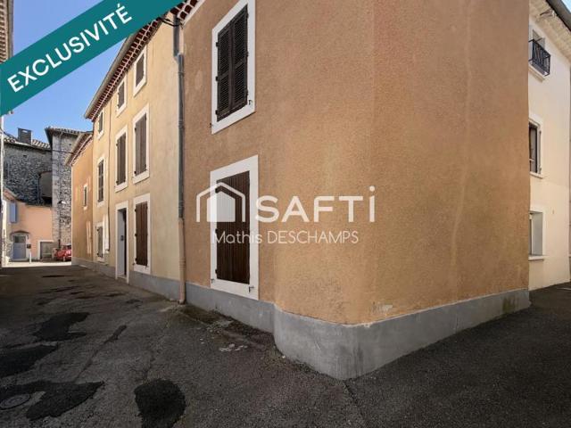 198 m², garage et terrasse en centre ville