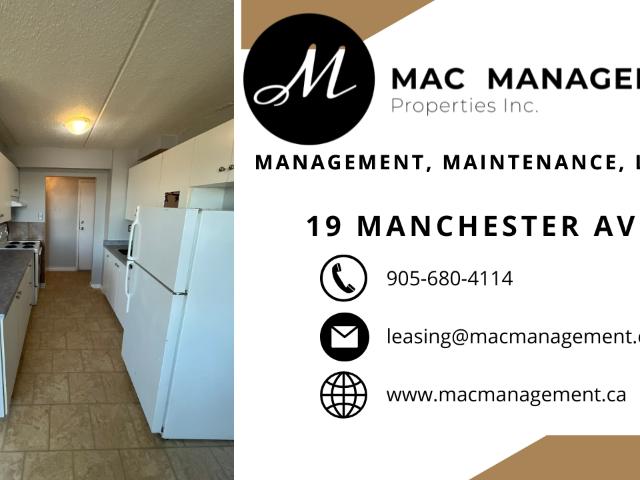 19 Manchester Ave. 302 Top Floor with balcony [object Promise] for Rent