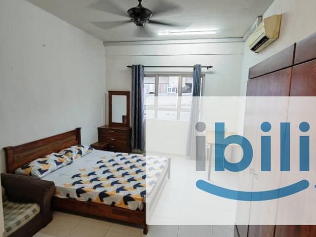 1 month Deposit Fully Furnished Master room @ Suria Jelatek Residence 5 min to LRT Jelatek Station