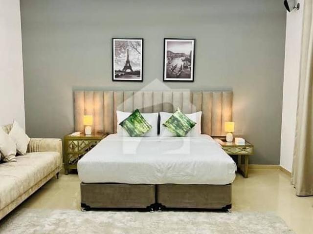 1 Bed Apartment Fully Furnished Available Prime Location In Al Kabir Town Opposite Lake City Near Ring Road For Rent