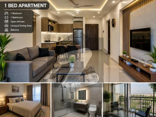 1 bed beautifull apartment for rent in al kabir town phase 2