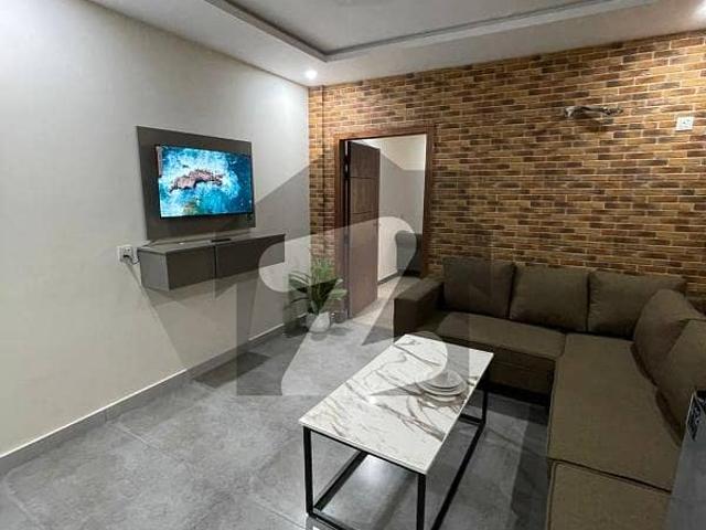 1 Bed Brand New Full Furnished Flat For Rent Available In Prime Location Top City 1 Islamabad