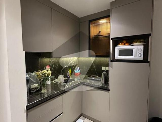 1 Bed Brand New Fully Furnished Apartment Available For Rent At MM Alam Road Gulberg