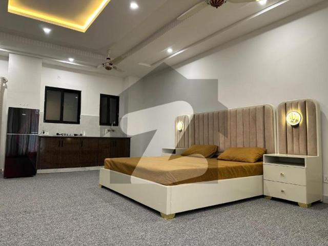 1 Bed Fully Furnished Apartment Monthly Rent Rs 50,000 In Faisal Town Block B Islamabad. Faisal Town Phase 1 Block B