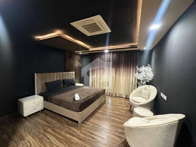 1 Bed Fully Furnished Apartment Available For Rent At Goldcrest Mall, DHA Phase 4 Lahore