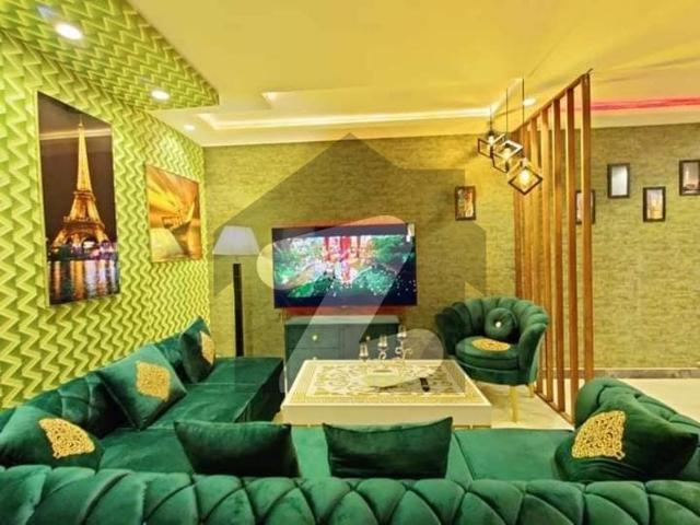 1 Bed Fully Furnished Apartment For Rent In Sector E, Nearby Commercial Market, School, Mosuqe and Health Care Canter Bahria Town Sector E