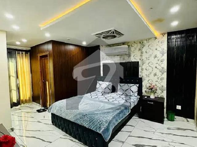 1 Bed Fully Furnished Flat For Sale Facing Gulmohar Block Sector C Bahira Town Lahore