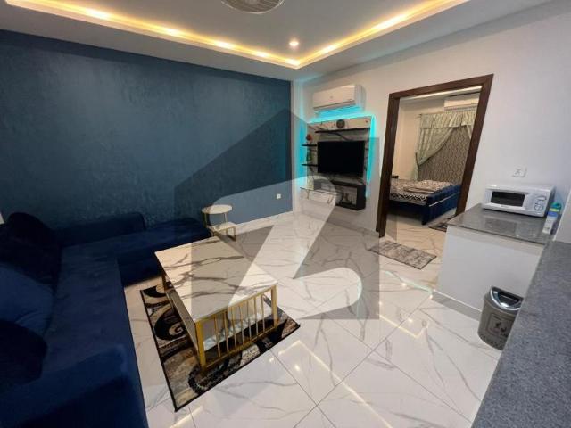 1 Bed Furnished Apartment Available For Rent Bahria Town Block AA