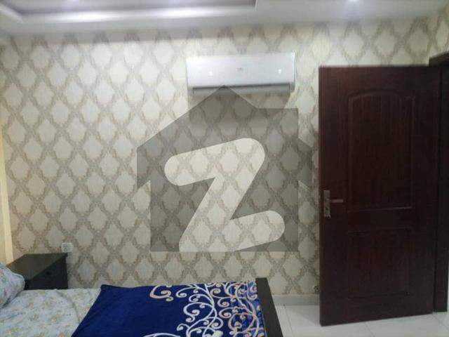1 bed furnished apartment available for rent in bahria town sector d block, aa