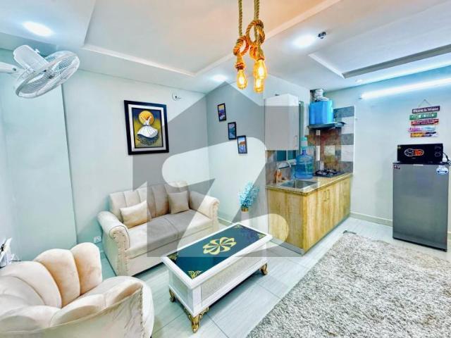 1 bed furnished apartment available for rent in gulberg heights on 3 floor size 574 gulberg green islamabad Gulberg Greens
