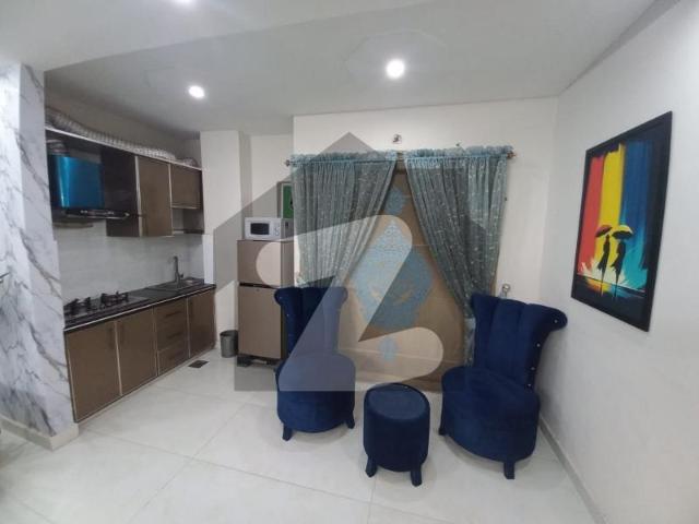 1 bed furnished apartments available for rent Bahria Town Block AA