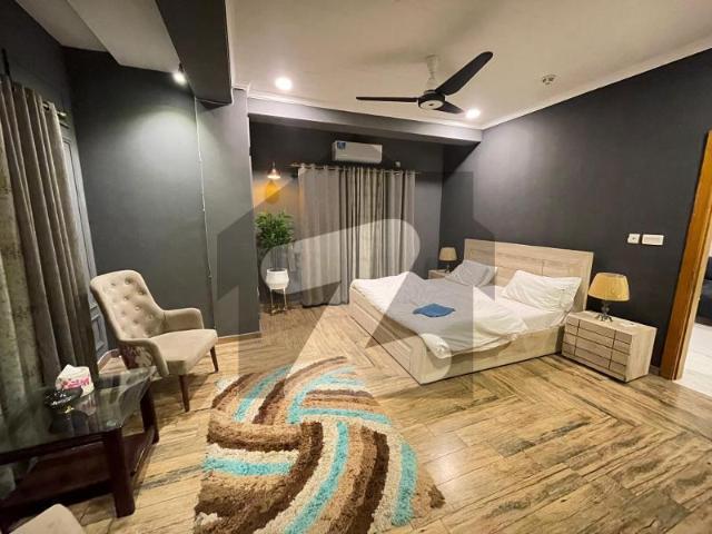 1 Bed Luxurious Fully Furnished Apartment For Rent Bahria Town Phase 1