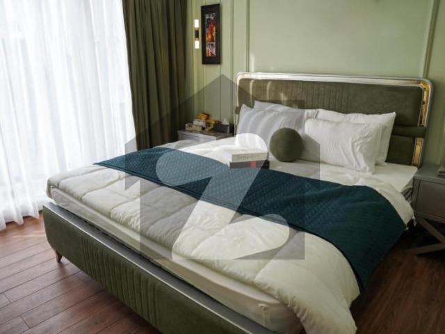1 bed Luxury Family Furnished Apartment hot location bahria Town Chambelli Block