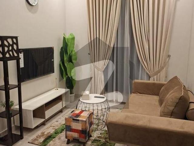 1 Bed Luxury Full Furnished Apartment For Rent Iqbal Block Bahria Town Lahore Bahria Town Iqbal Block