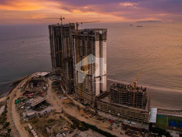 1 Bed Marina View Private Terrace Apartment For Sale | Saima Tower | HMR Waterfront DHA 8