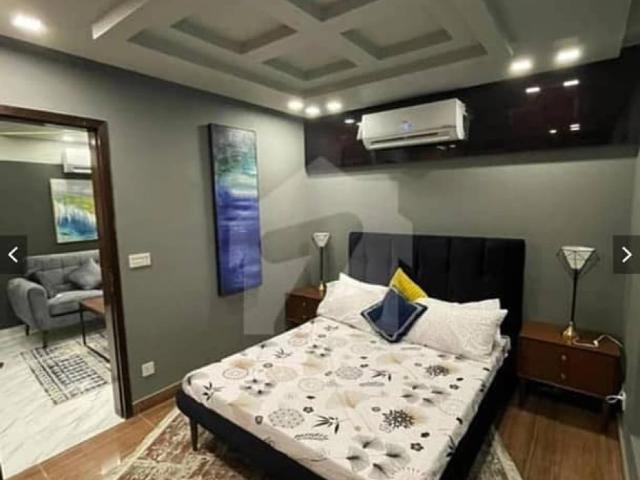 1 Bed Room Furnished Apartment For Sale In Sector F Bahria Town Lahore Golf View Residencia ID 81622