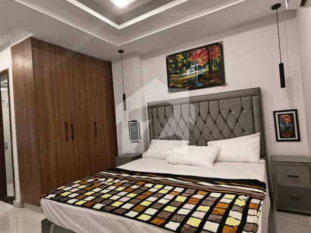 1 bed spacious and luxury furnished apartment available for rent bahria town lhr near talwar chowk