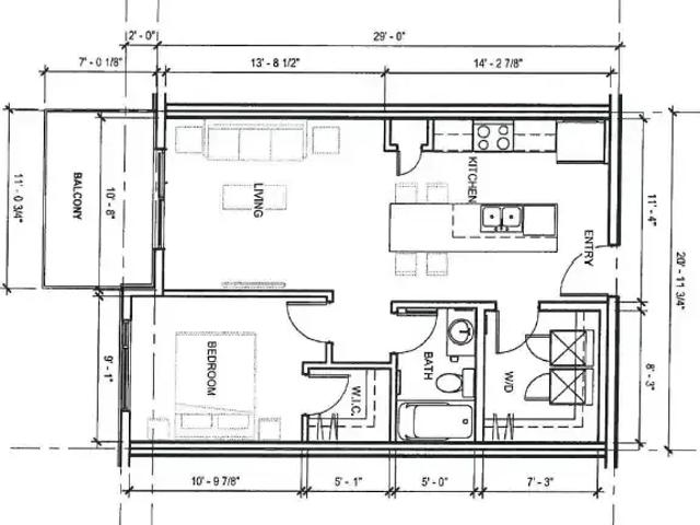 1 Bedroom Condo Calgary AB 104180576