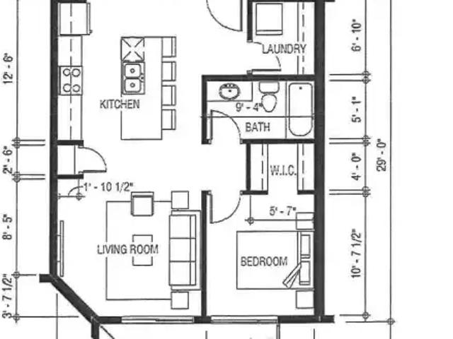 1 Bedroom Condo Calgary AB 104182725
