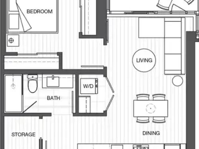 1 Bedroom Condo Calgary AB 104182158