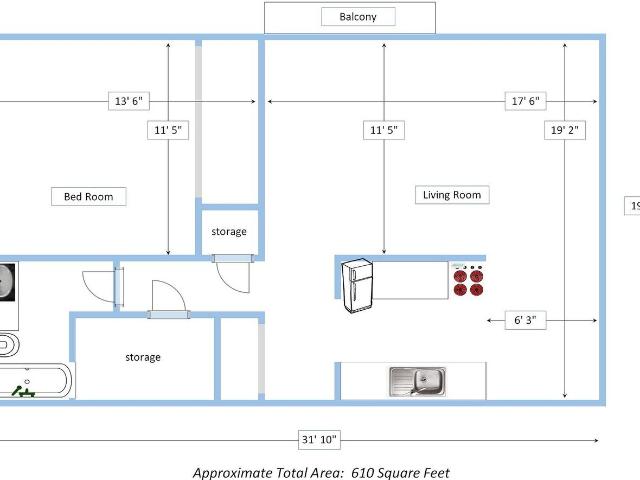 1 Bedroom Condo for Rent at 10419 156 St Nw, Edmonton, AB T5P 2R6 Canora