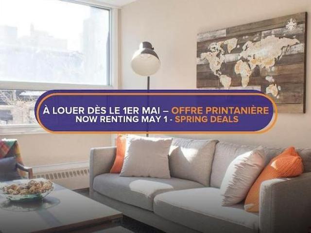 1 Bedroom Apartment Montréal QC LS98314608