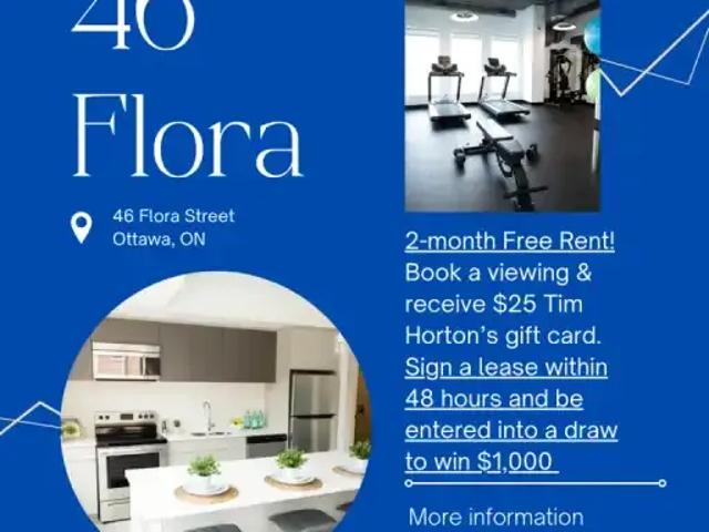 1 Bedroom Apartment Ottawa ON 97190264