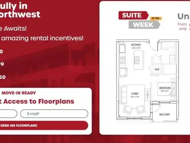 1 Bedroom Apartment Calgary AB 101724937