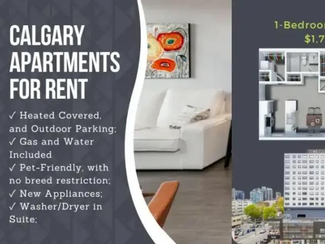 1 Bedroom Apartment Calgary AB LS95002414