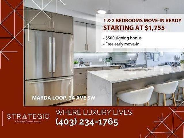 1 Bedroom Apartment Calgary AB LS98311580