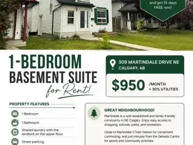 1 Bedroom Apartment Calgary AB LS104972716
