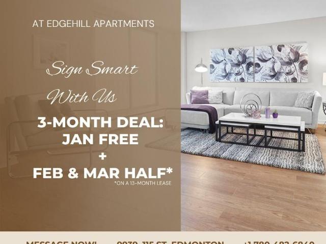 1 Bedroom Apartment Edmonton AB LS98311784