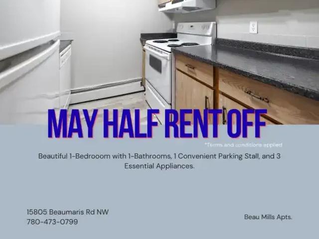 1 Bedroom Apartment Edmonton AB 101789511