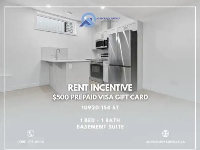 1 Bedroom Apartment Edmonton AB 104181690
