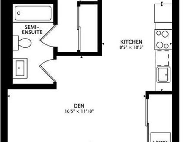 1 Bedroom Apartment for Rent at 295 Adelaide St W, Toronto, ON M5V 0L4 Entertainment District