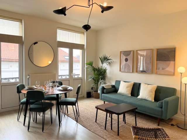 1 bedroom apartment for rent in Flagey Malibran