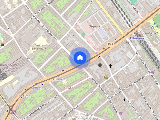 1 bedroom apartment for rent in Université, Brussels