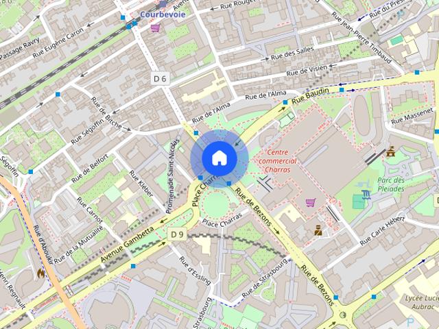 1 bedroom apartment in Courbevoie