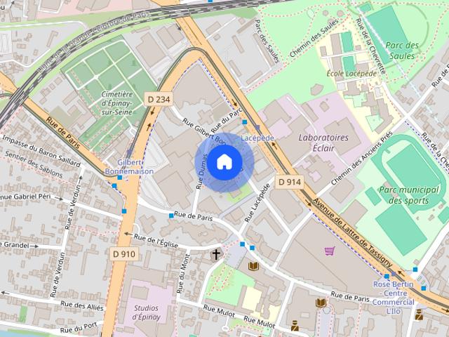 1 bedroom apartment in Épinay sur Seine