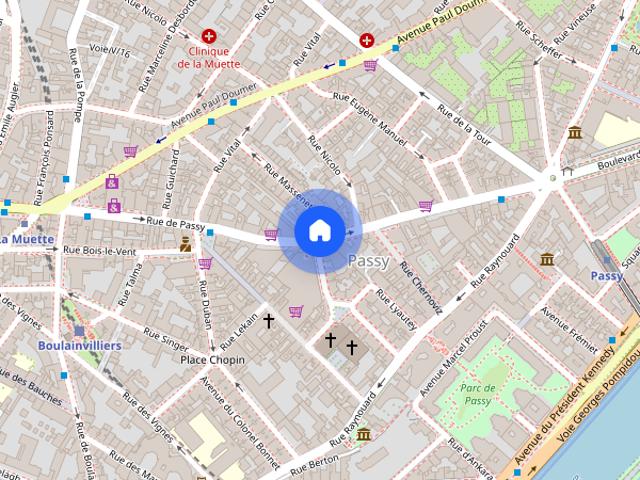 1 bedroom apartment in Paris
