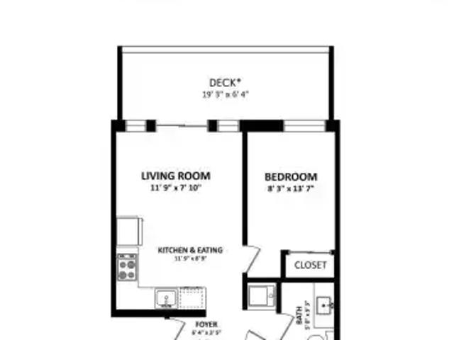 1 Bedroom Apartment Surrey BC 102701580