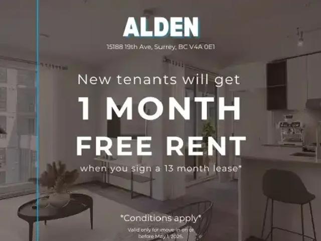 1 Bedroom Apartment Surrey BC LS100668968