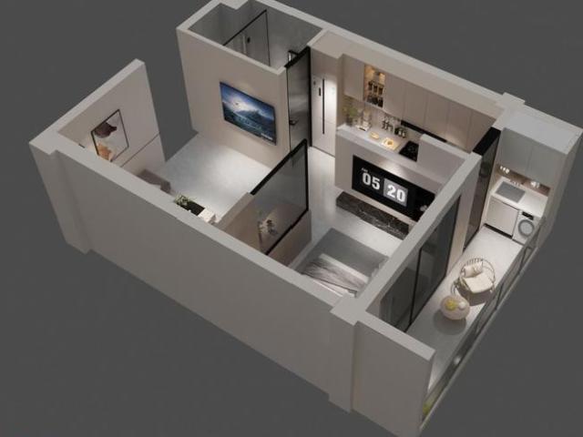 1 Bedroom Apartment 44 Sqm 1st Floor