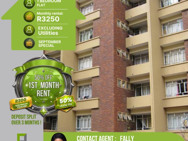 1 Bedroom Flat To Let in Berea