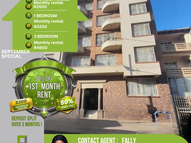 1 Bedroom Flat To Let in Hillbrow
